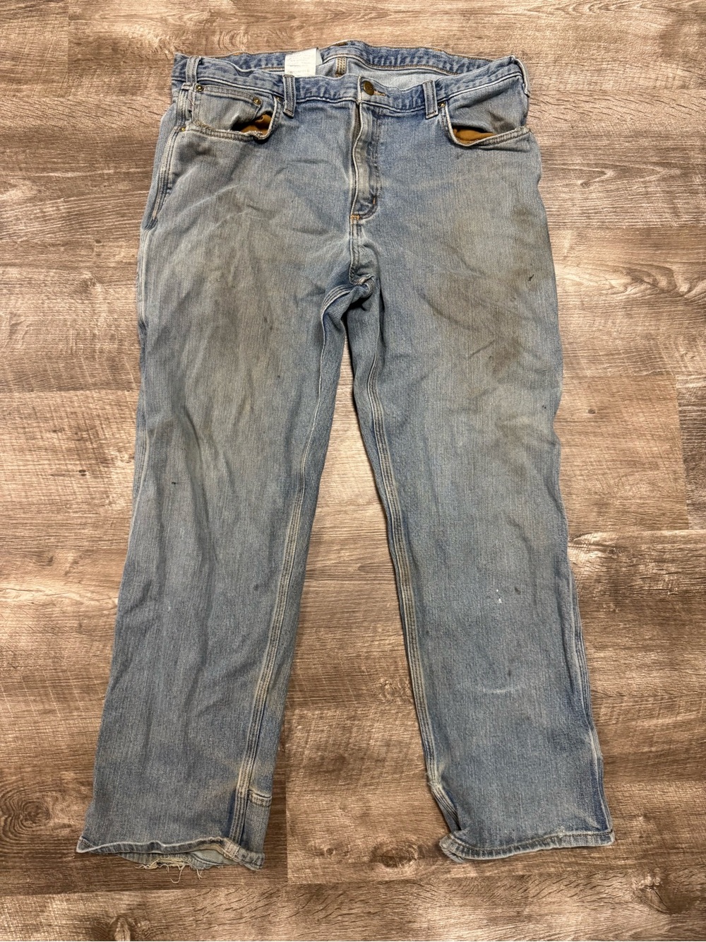 Carhartt Men’s Distressed Work Jeans 38x30